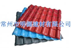 廠家直銷樹脂瓦 PVC樹脂瓦價格